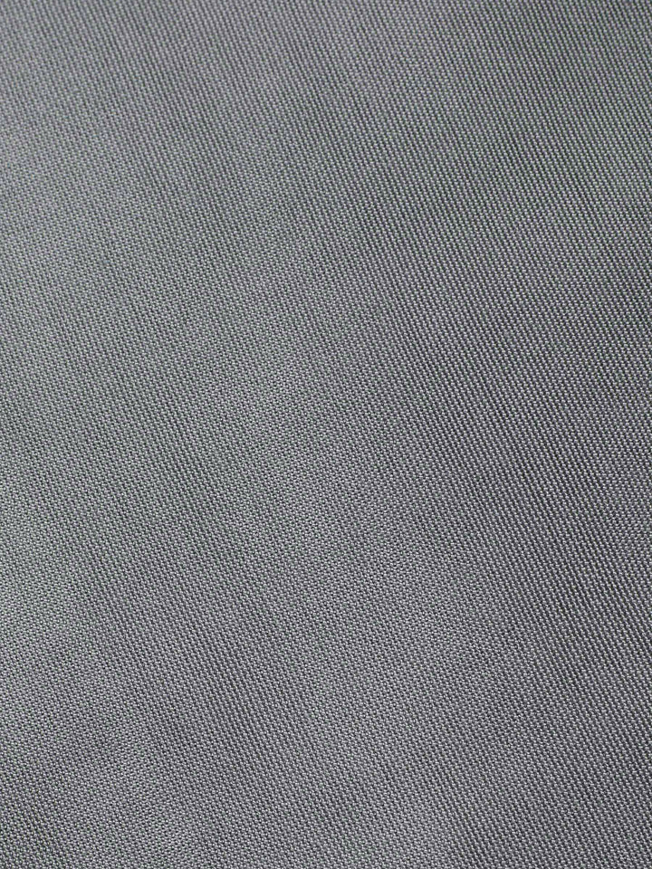 Grey Embroidery Chanderi Unstitched Dress Material