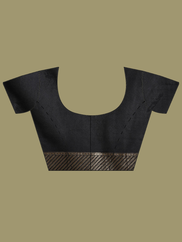Zari Booti Woven  Crepe Saree