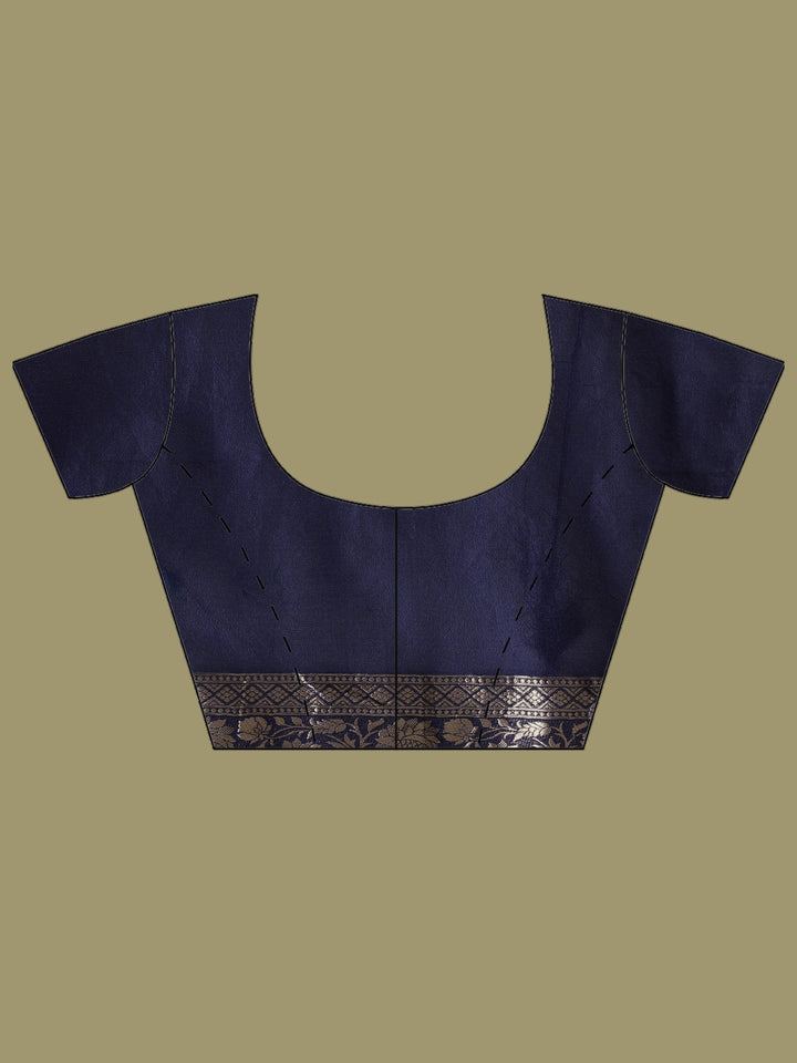 Zari Booti Woven  Crepe Saree