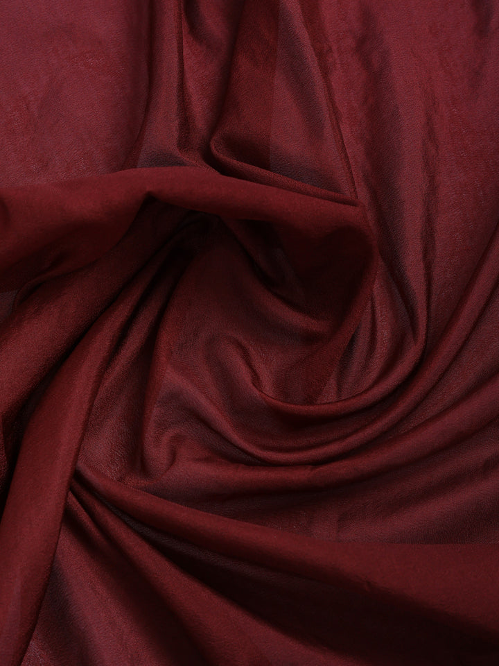 Zari Booti Woven  Crepe Saree