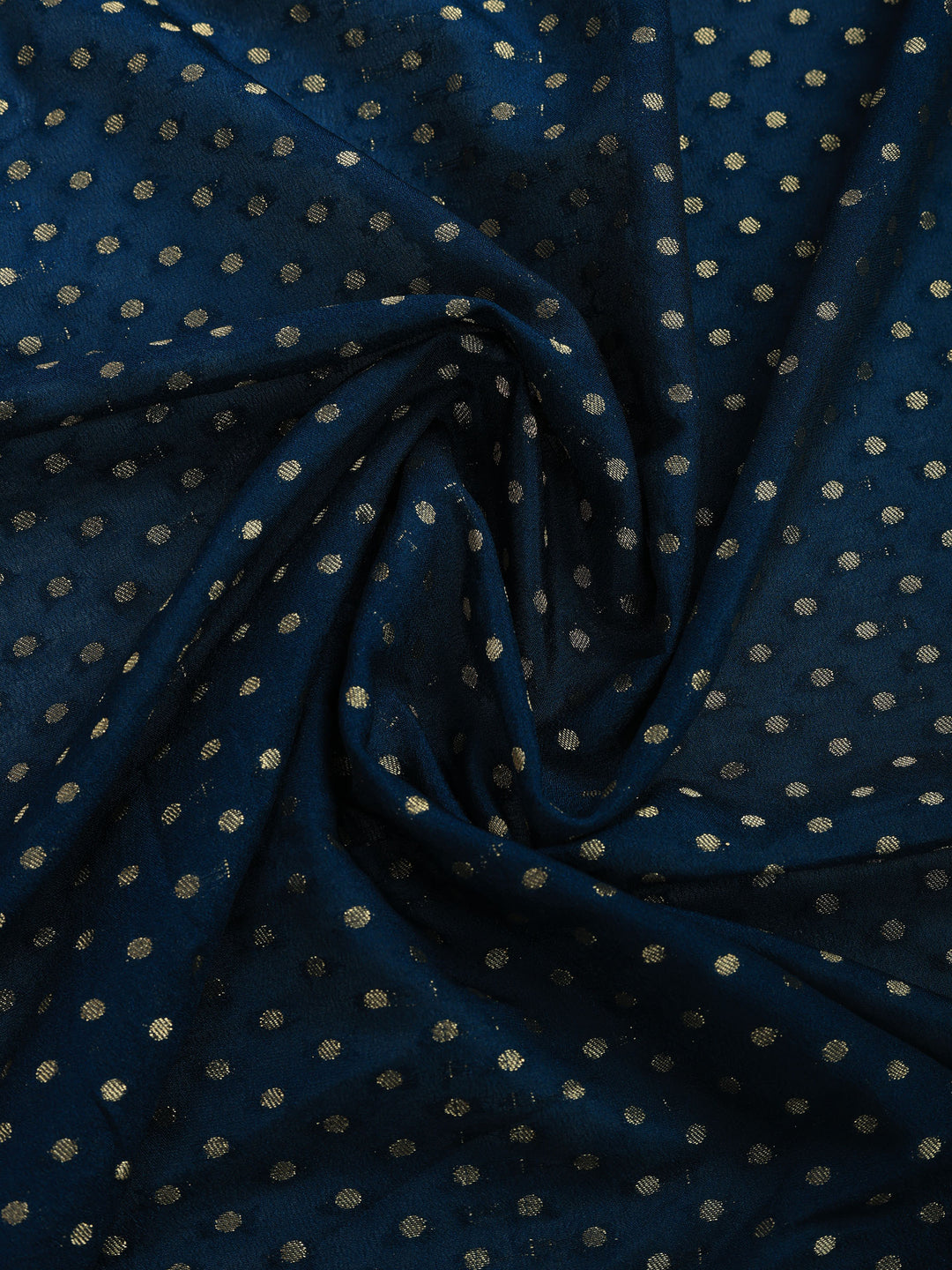 Zari Booti Woven  Crepe Saree