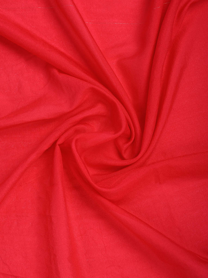 Zari Booti Woven  Crepe Saree
