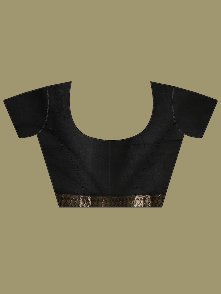 Zari Booti Woven  Crepe Saree