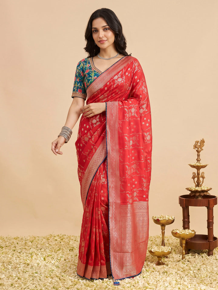 Rani Art Silk Printed Sarees