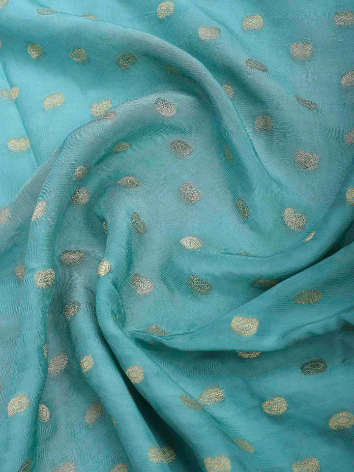 Green Art Silk Printed Saree