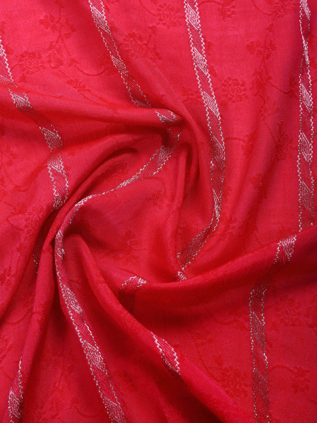 Rani Embroidered Art Silk Round Neck Suit Set