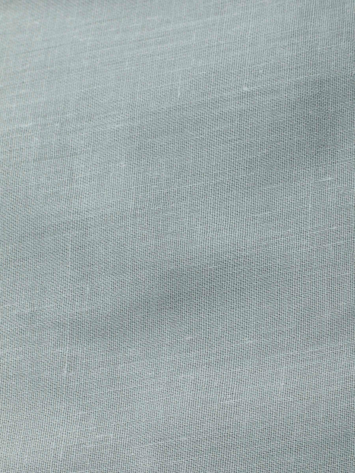 Grey Embroidered Cotton Blend Unstitched Suit &amp; Pant With Cotton Dupatta