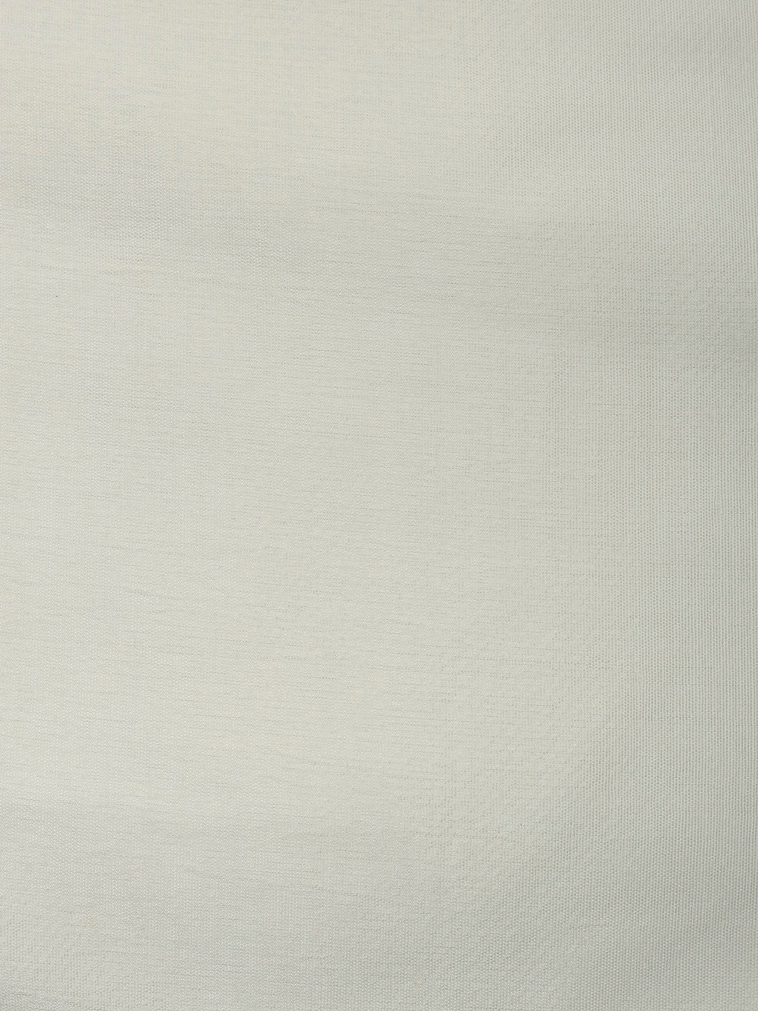 Cream Blue Printed Chanderi Unstitched Suit &amp; Pant With Chanderi Dupatta