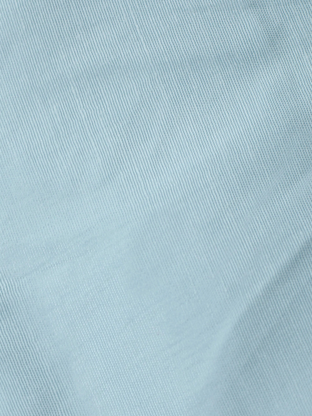 Grey Blue Printed Chanderi Unstitched Suit &amp; Pant With Chanderi Dupatta