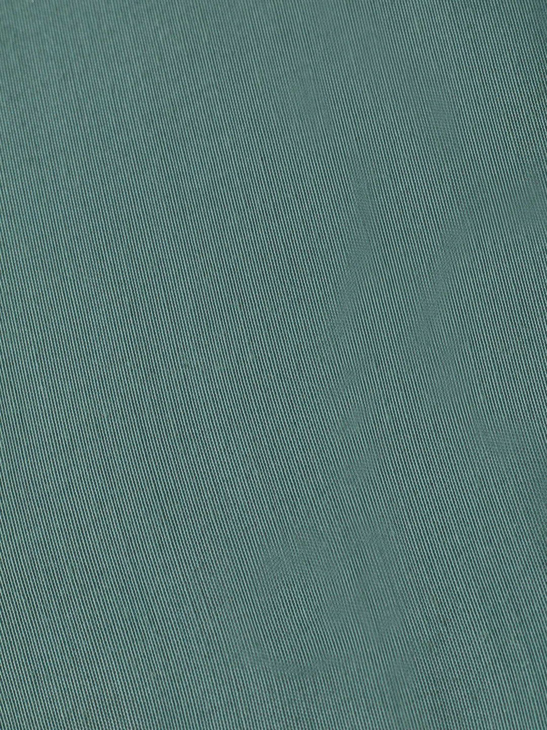 Aqua Green Embroidered Organza Unstitched Suit &amp; Pant With Chiffon Dupatta