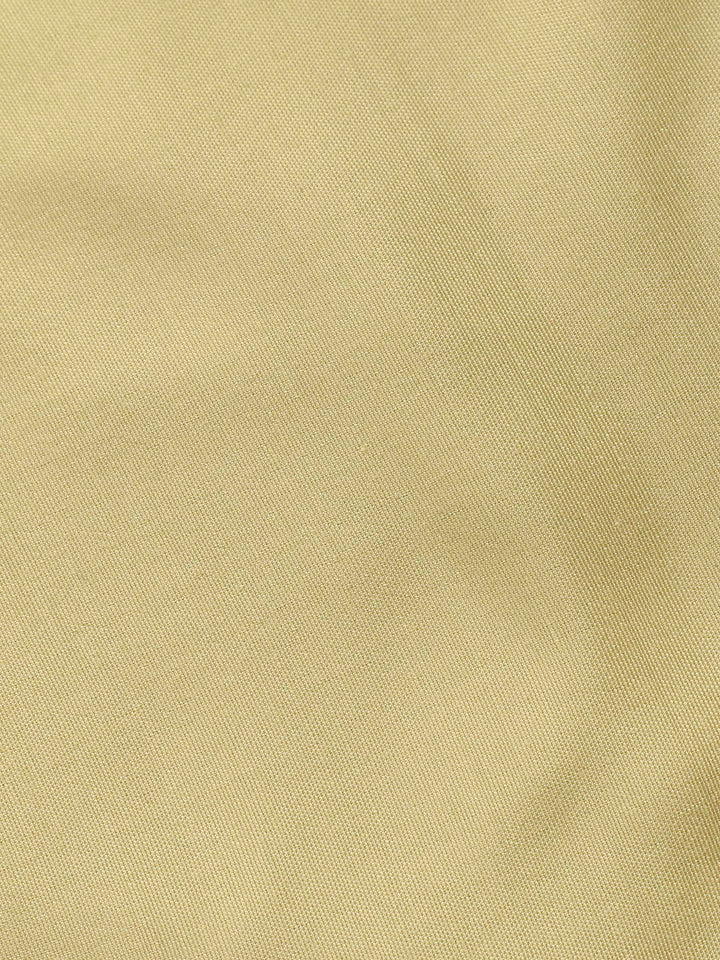 Yellow Embroidered Organza Unstitched Suit &amp; Pant With Organza Dupatta