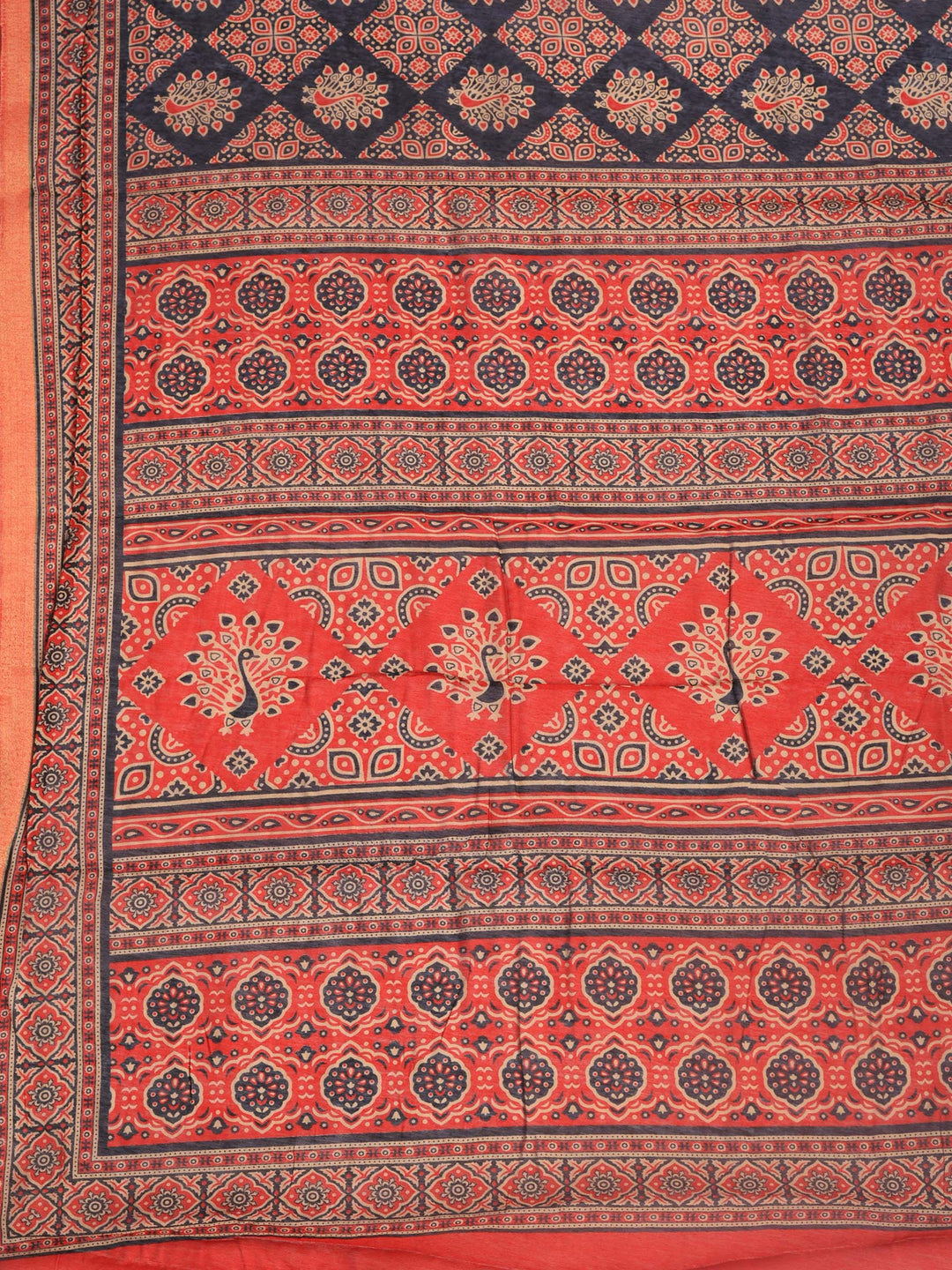 Printed Art Silk Saree