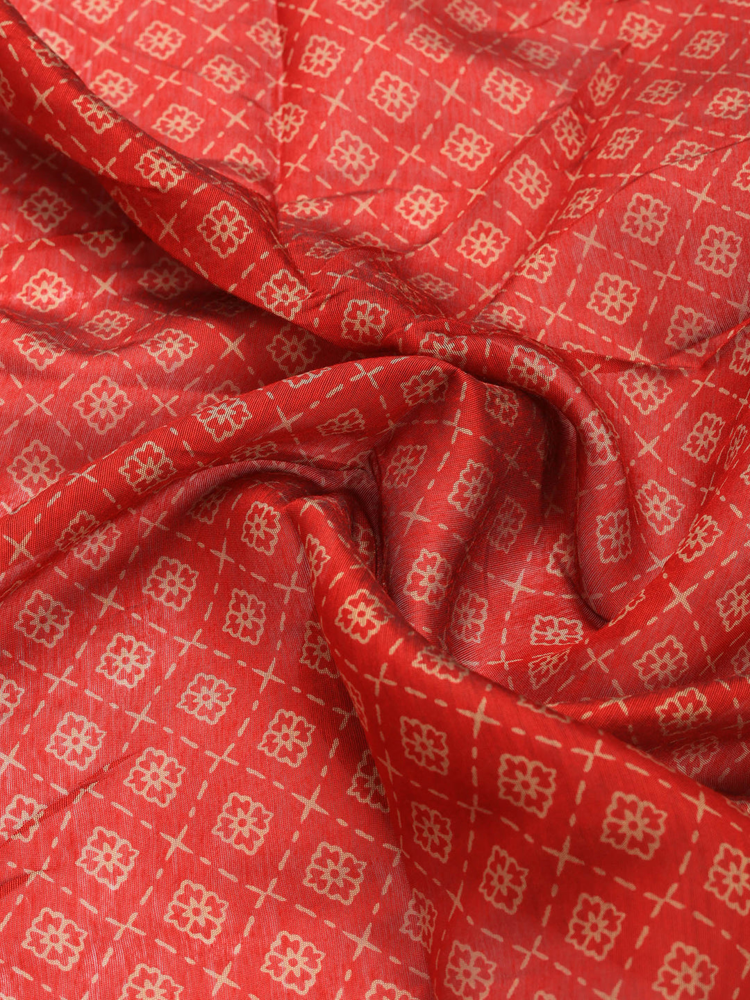 Printed Art Silk Saree
