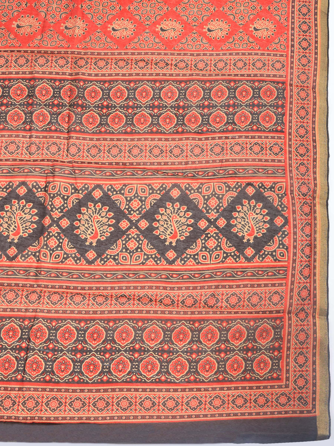 Printed Art Silk Saree
