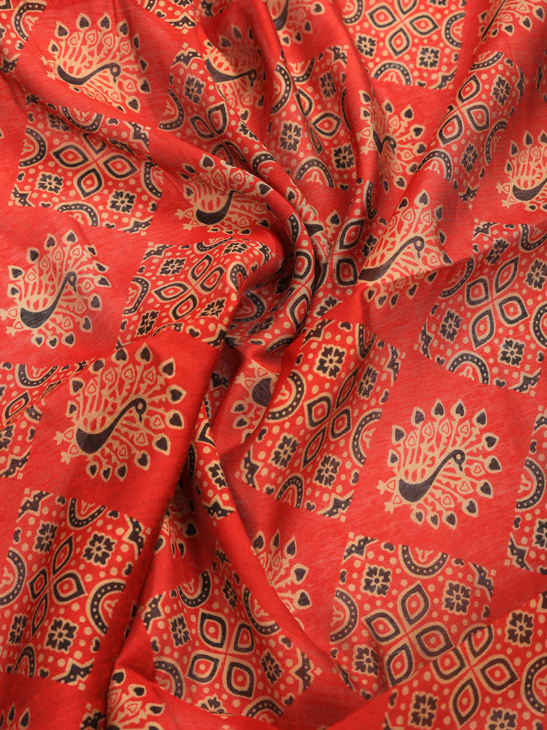Printed Art Silk Saree