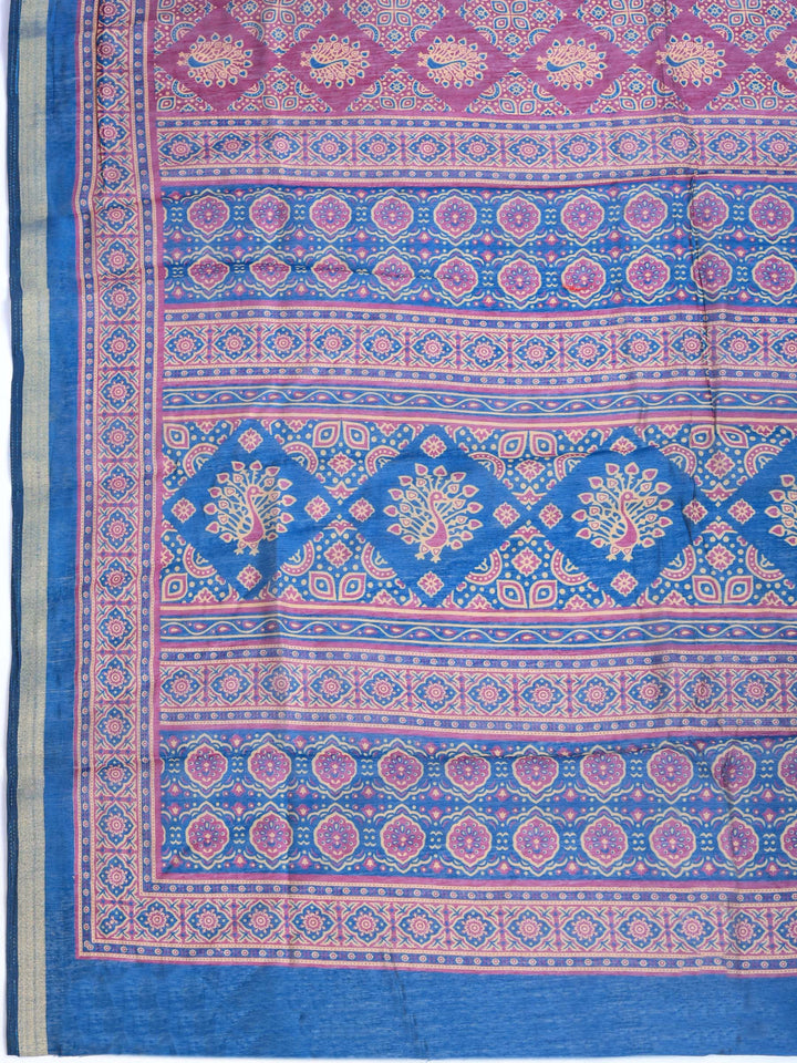 Printed Art Silk Saree