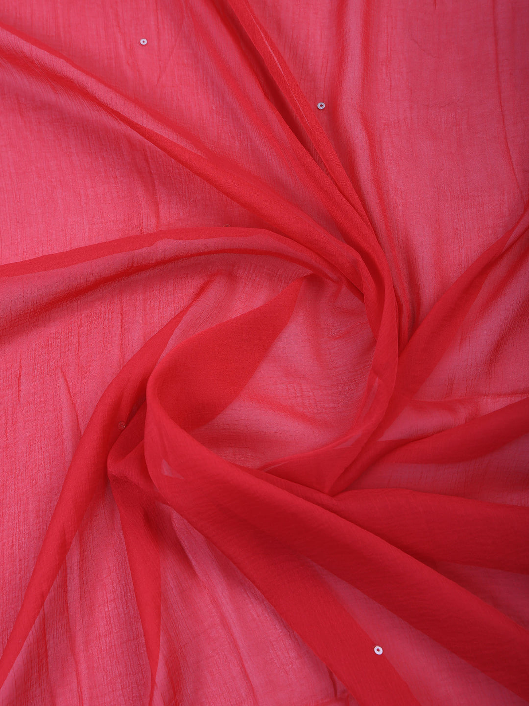 Hot-Pink Art Silk Embroidered Unstitched Dress Material