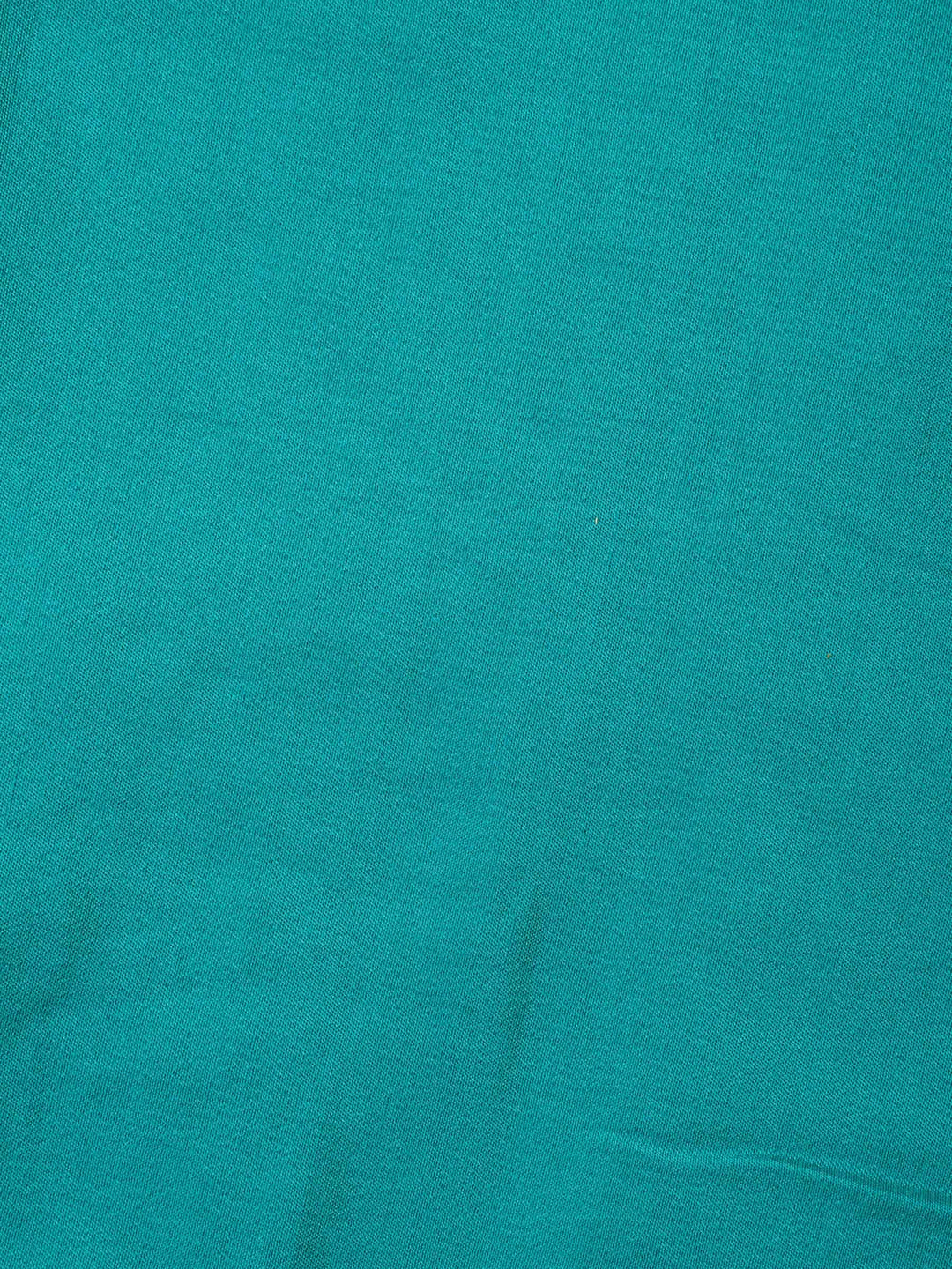 Rama-Green Art Silk Embroidered Unstitched Dress Material