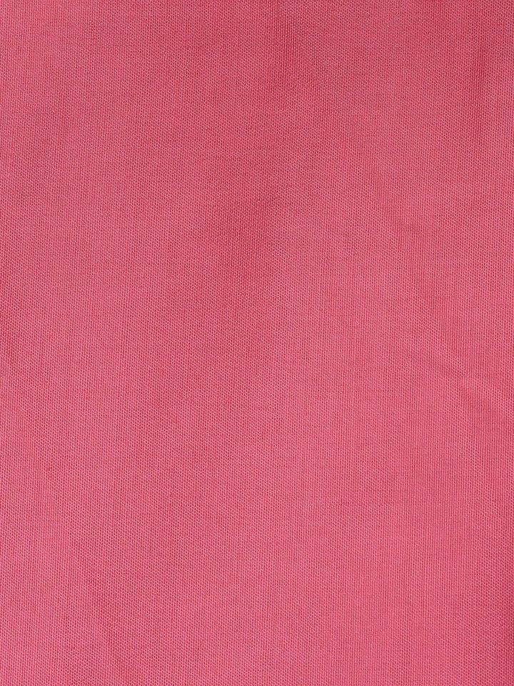 Pink Woven Unstitched Meena Bazaar