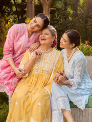 Embroidered Cotton Kurta with Pant and Dhoti (Pack of 3)