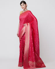 MBZ Meena Bazaar-Rani Banarasi Woven Saree