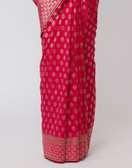 MBZ Meena Bazaar-Rani Banarasi Woven Saree