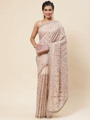 Resham Jaal Embroidered Georgette Saree