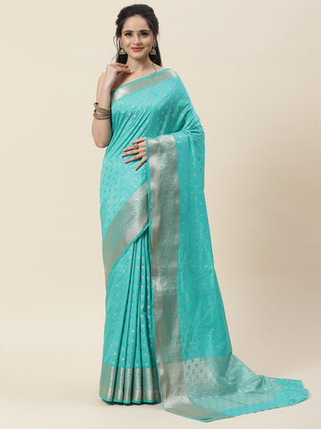 Zari Booti Handloom Woven Saree