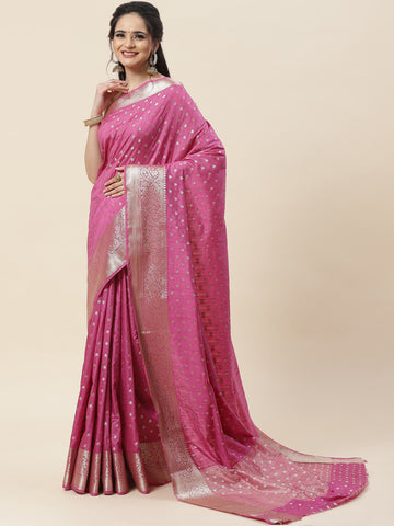 Zari Booti Handloom Woven Saree