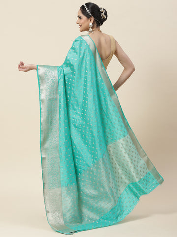 Zari Booti Handloom Woven Saree