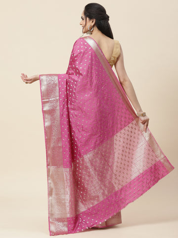Zari Booti Handloom Woven Saree