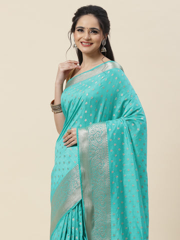 Zari Booti Handloom Woven Saree