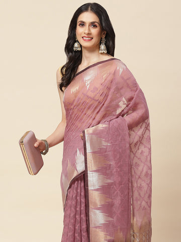 Resham Jaal  Woven Cotton Saree