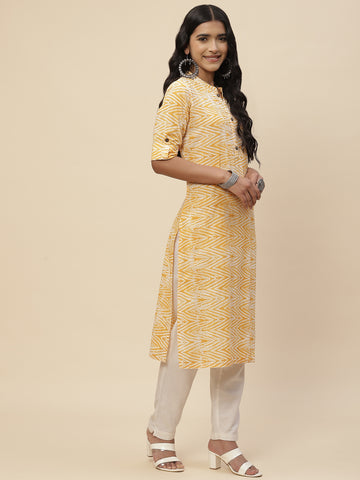 Printed Cotton Kurta