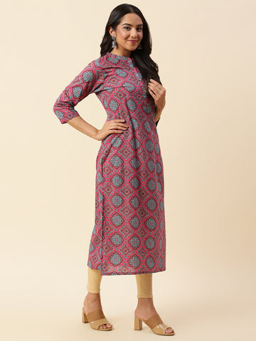 Printed Cotton Kurta