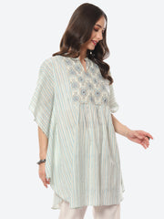 Floral Printed Cotton Kurti