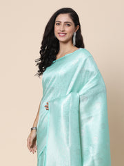 Zari Jaal Art Handloom Woven Saree