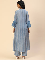 Printed Muslin Kurta With Pants