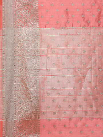 Zari Booti Handloom Woven Saree