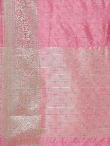 Zari Booti Handloom Woven Saree