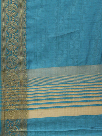 Plain Zari Border Art Handloom Woven Saree
