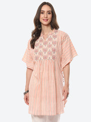 Floral Printed Cotton Kurti