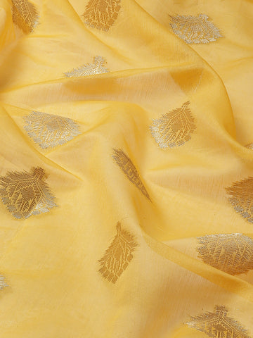 Zari Jaal Woven Cotton Saree