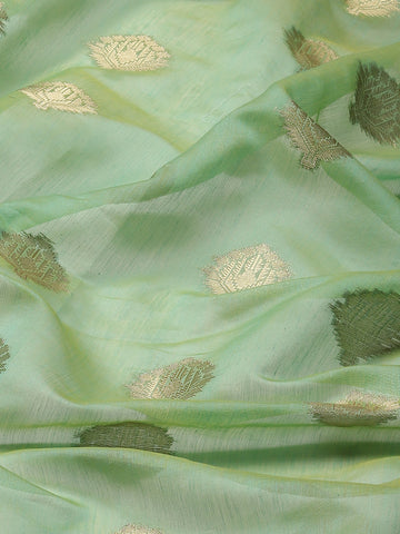 Zari Jaal Woven Cotton Saree