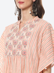 Floral Printed Cotton Kurti