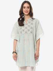 Floral Printed Cotton Kurti