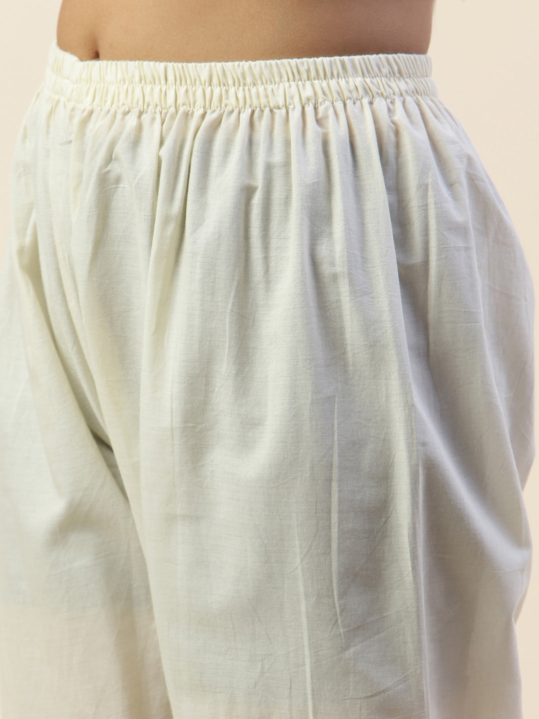 Printed Cotton Kurta With Pants