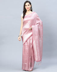 Zari Jaal Art Handloom Woven Saree