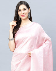 Zari Jaal Art Handloom Woven Saree