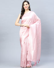 Zari Jaal Art Handloom Woven Saree